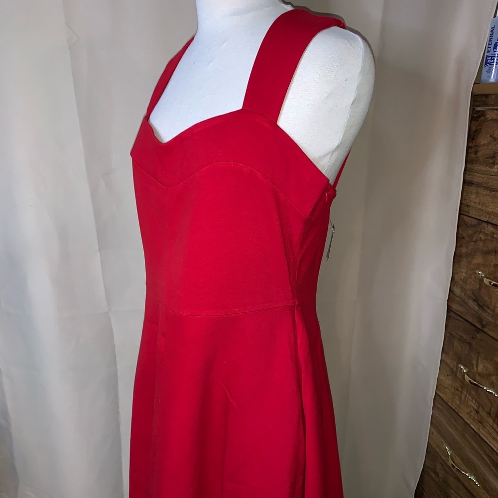 The Vanity Room Red‎ Cutout Dress